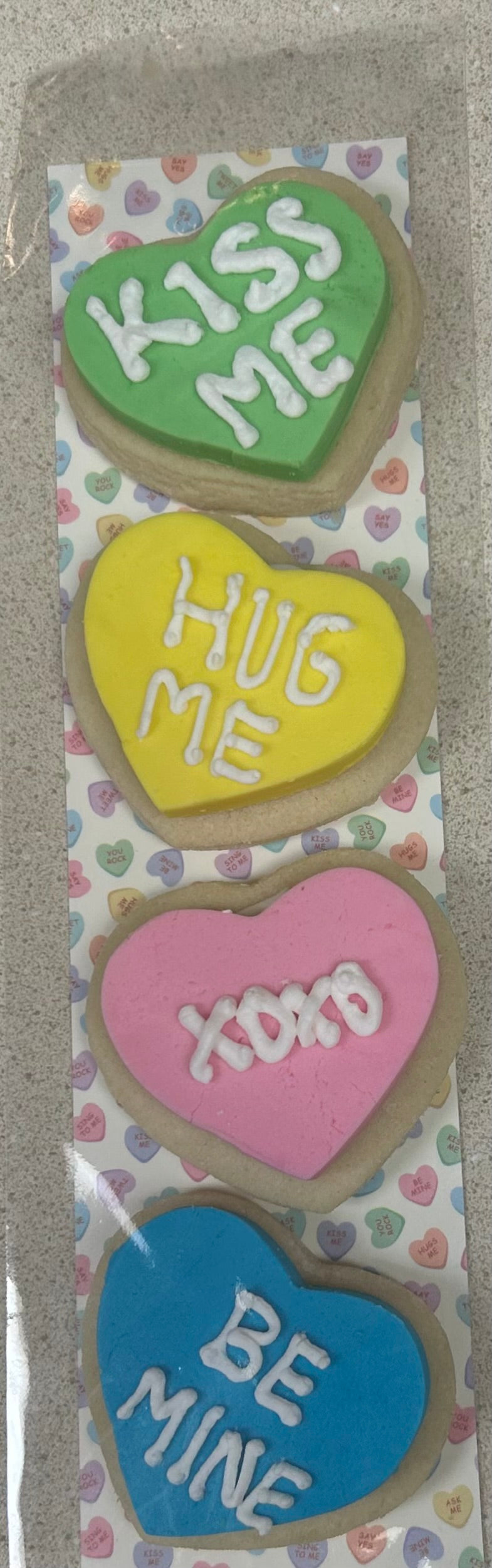 Rolled Buttercream Mini Heart Set