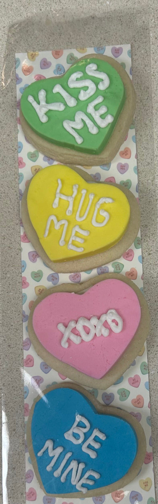 Rolled Buttercream Mini Heart Set